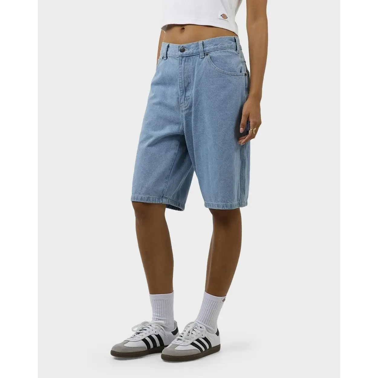 Dickies SDX200 11" Relaxed Fit Denim Carpenter Shorts