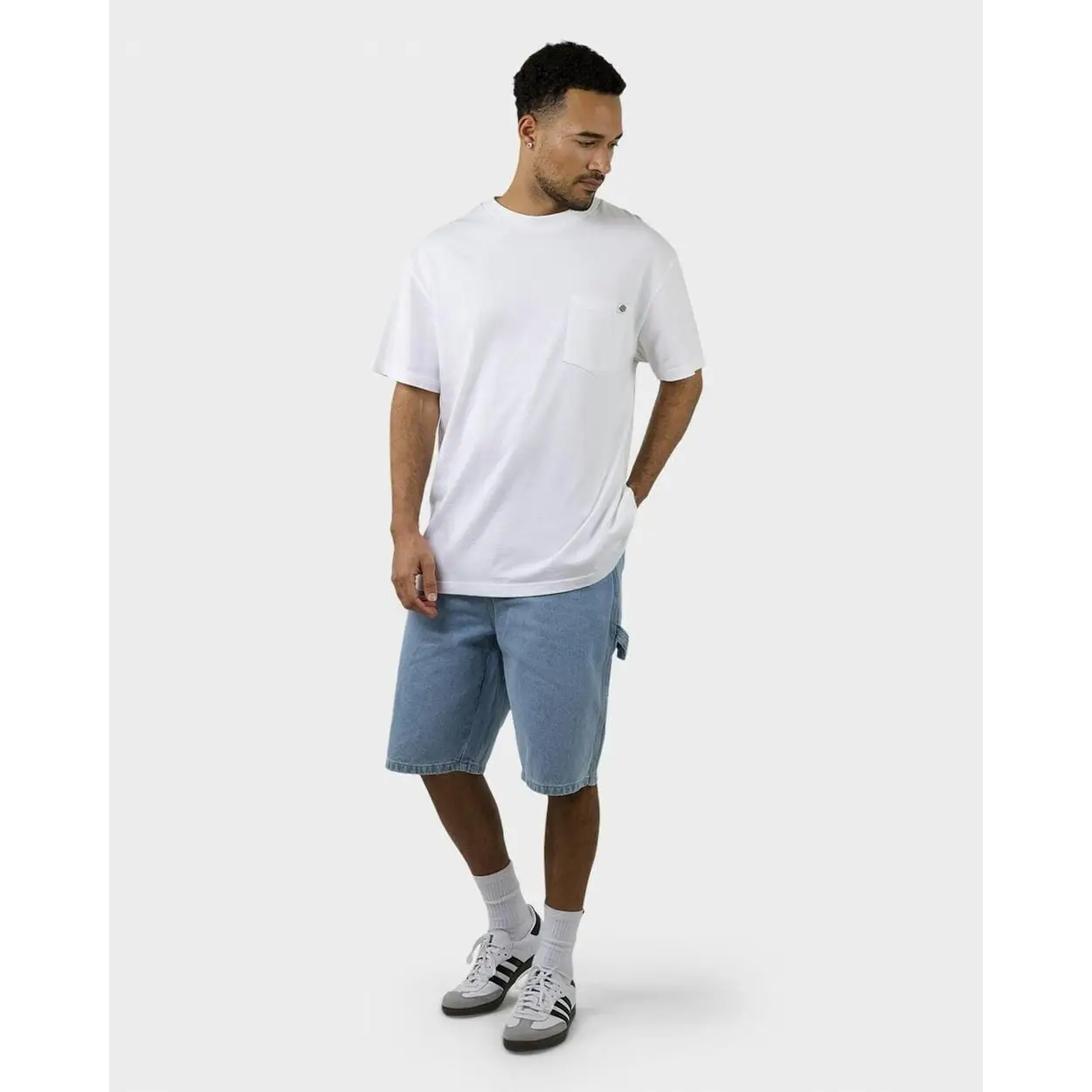Dickies SDX200 11" Relaxed Fit Denim Carpenter Shorts