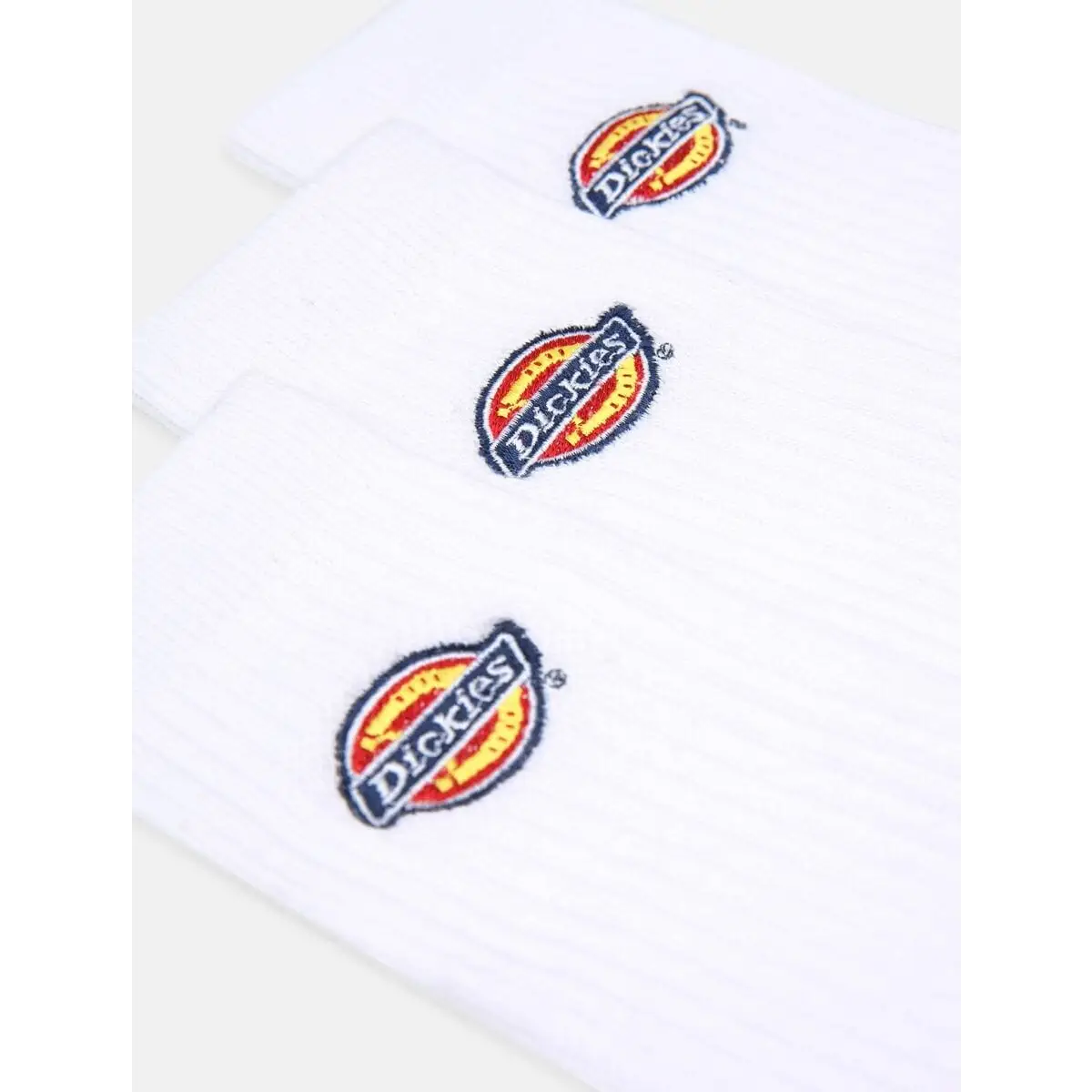 Dickies Valley  Grove 3 Pack Socks - White