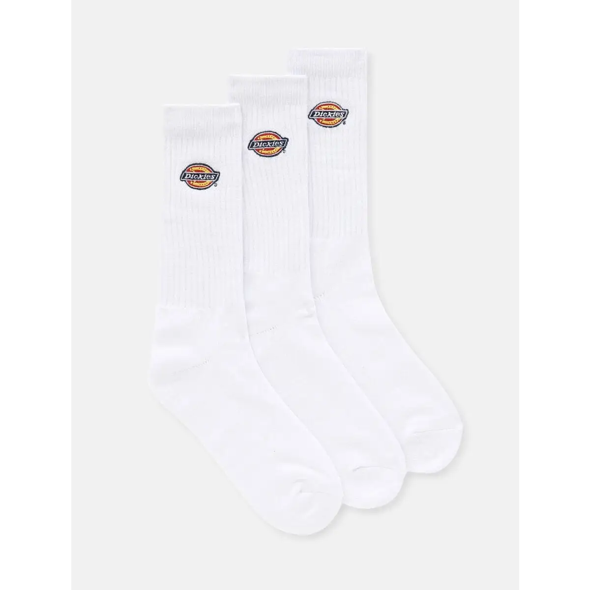 Dickies Valley  Grove 3 Pack Socks - White