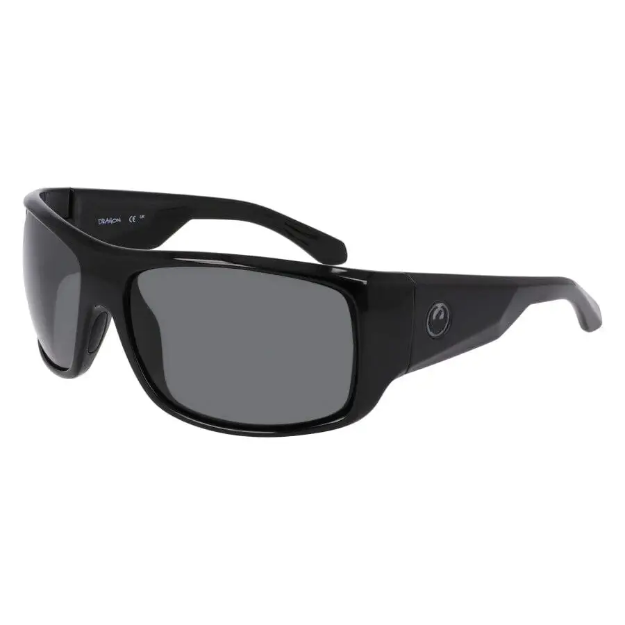 Dragon Harbor H20 Polarised Sunglasses Matte Black / Smoke Polar 
