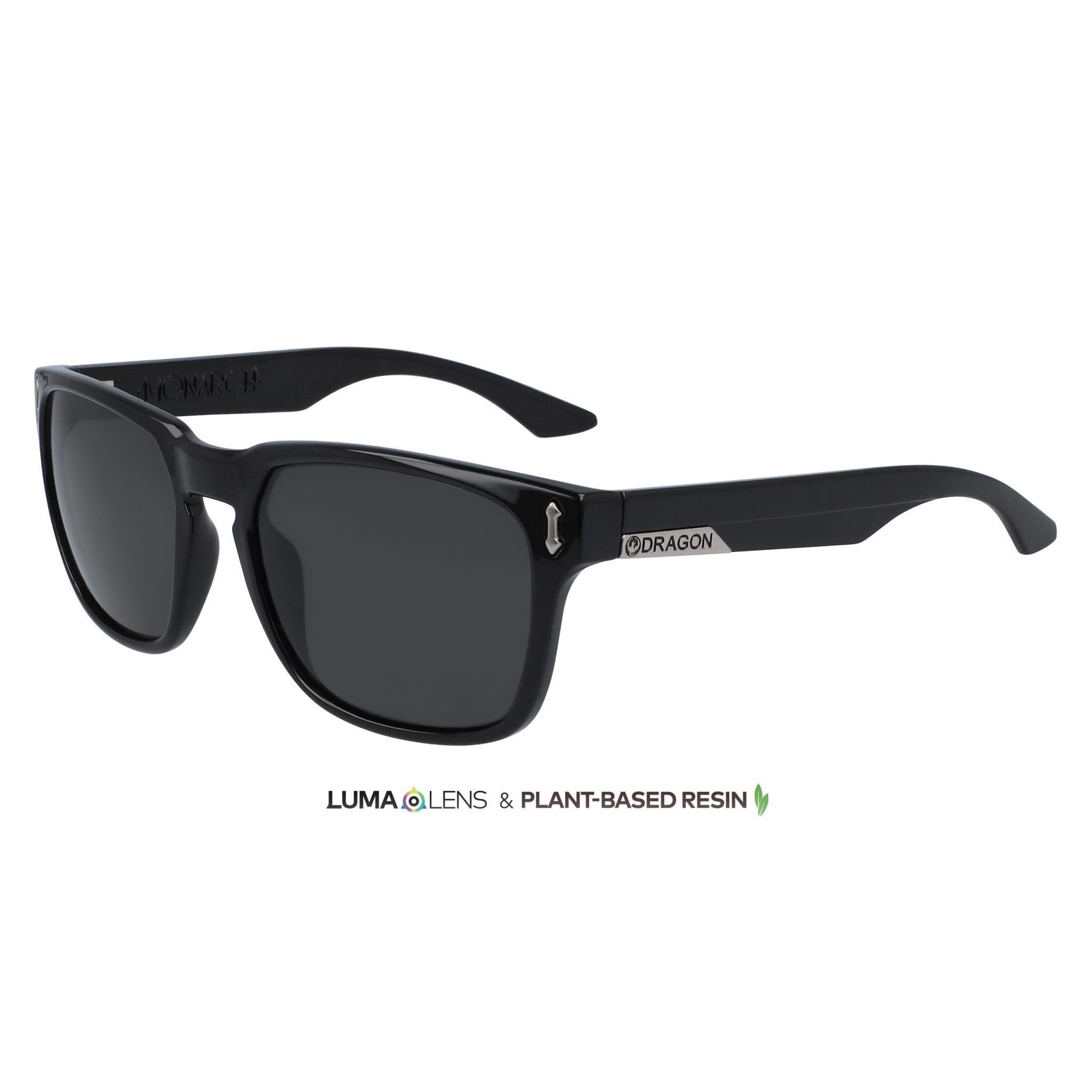 Dragon Monarch Sunglasses Jet / Smoke 