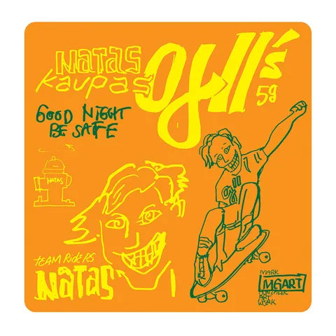 OJ Natas Kaupas 2 Original Hardline 95A Skate Wheels