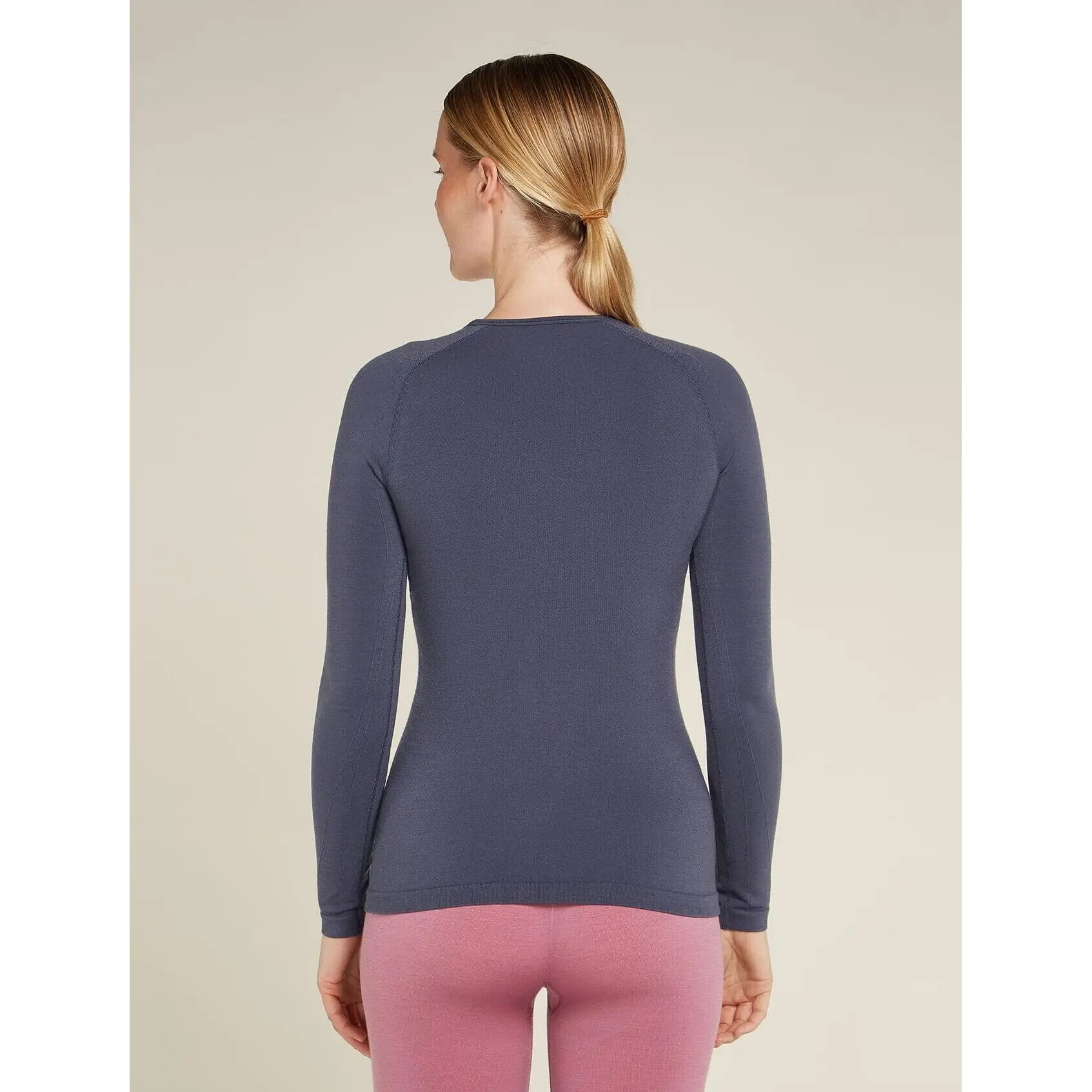 Icebreaker Womens Merino Blend 260 ZoneKnit Seamless Long Sleeve Crewe