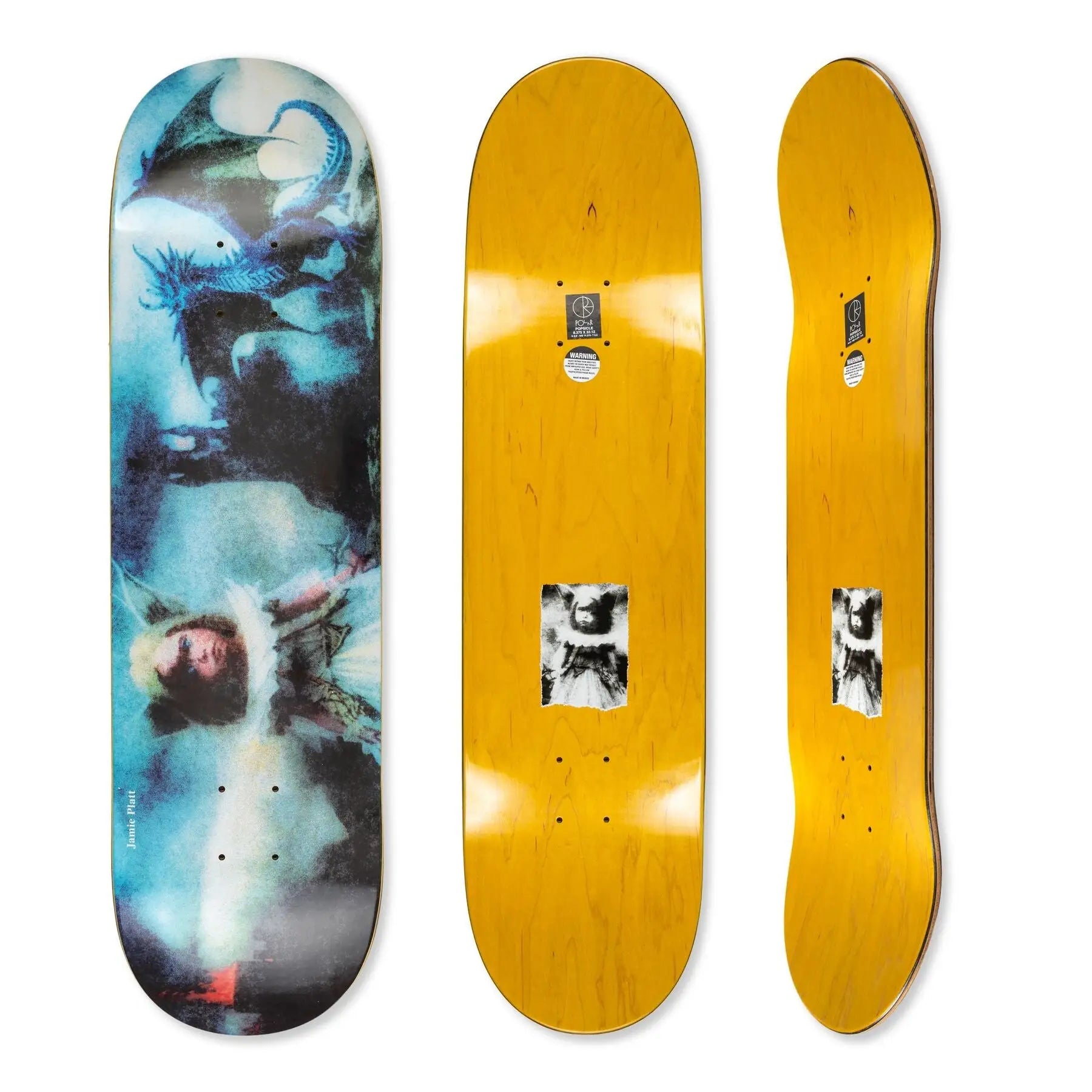 Polar Skate Co. Jamie Platt Dragon Land Skate Deck