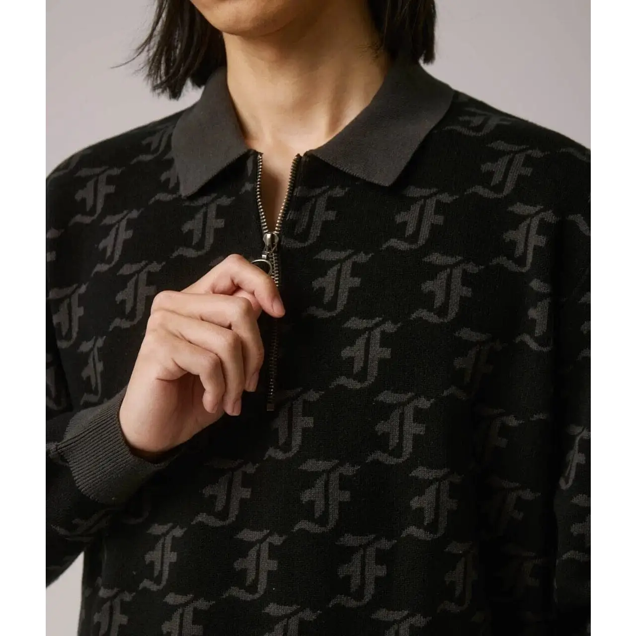 Former Distort Knit Polo