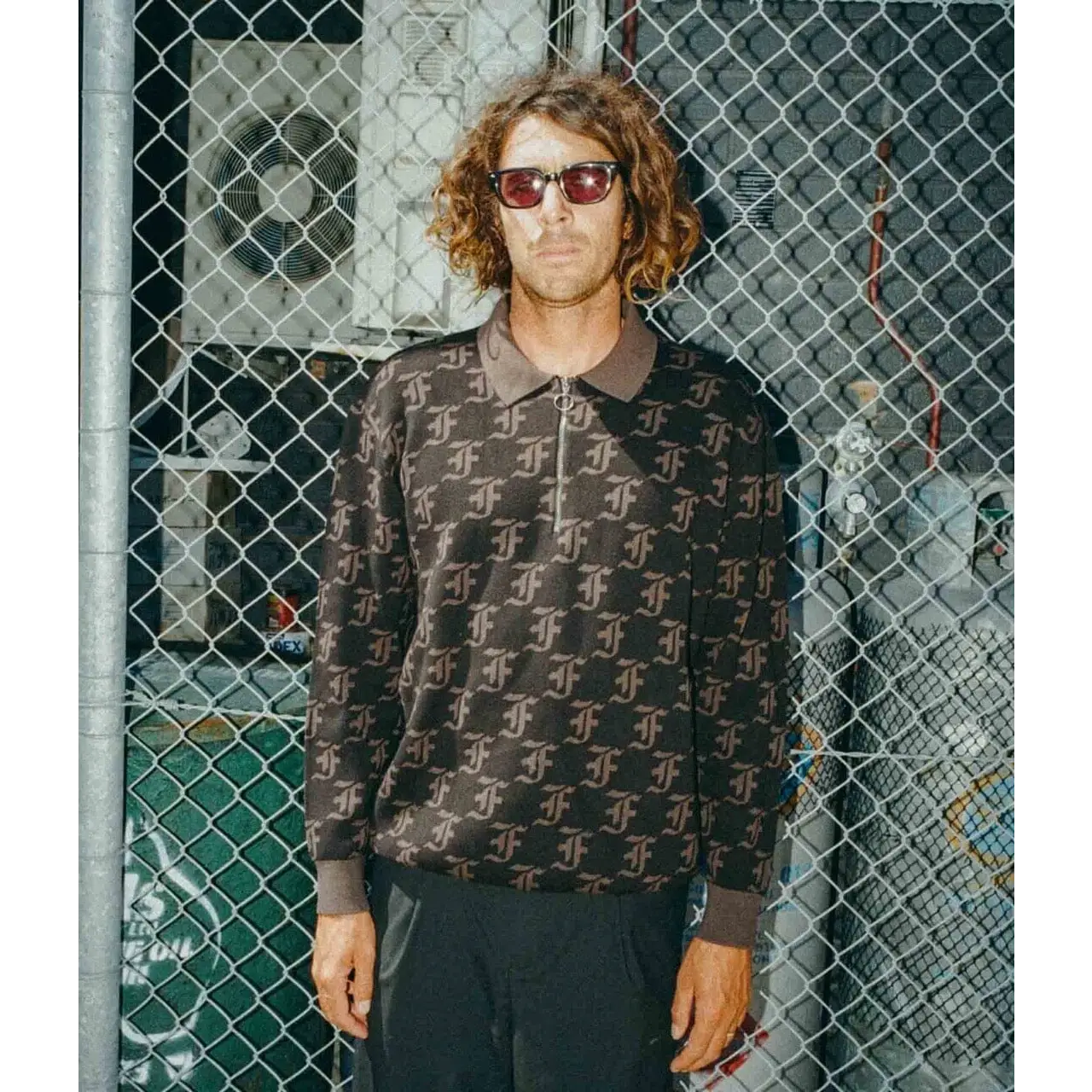 Former Distort Knit Polo