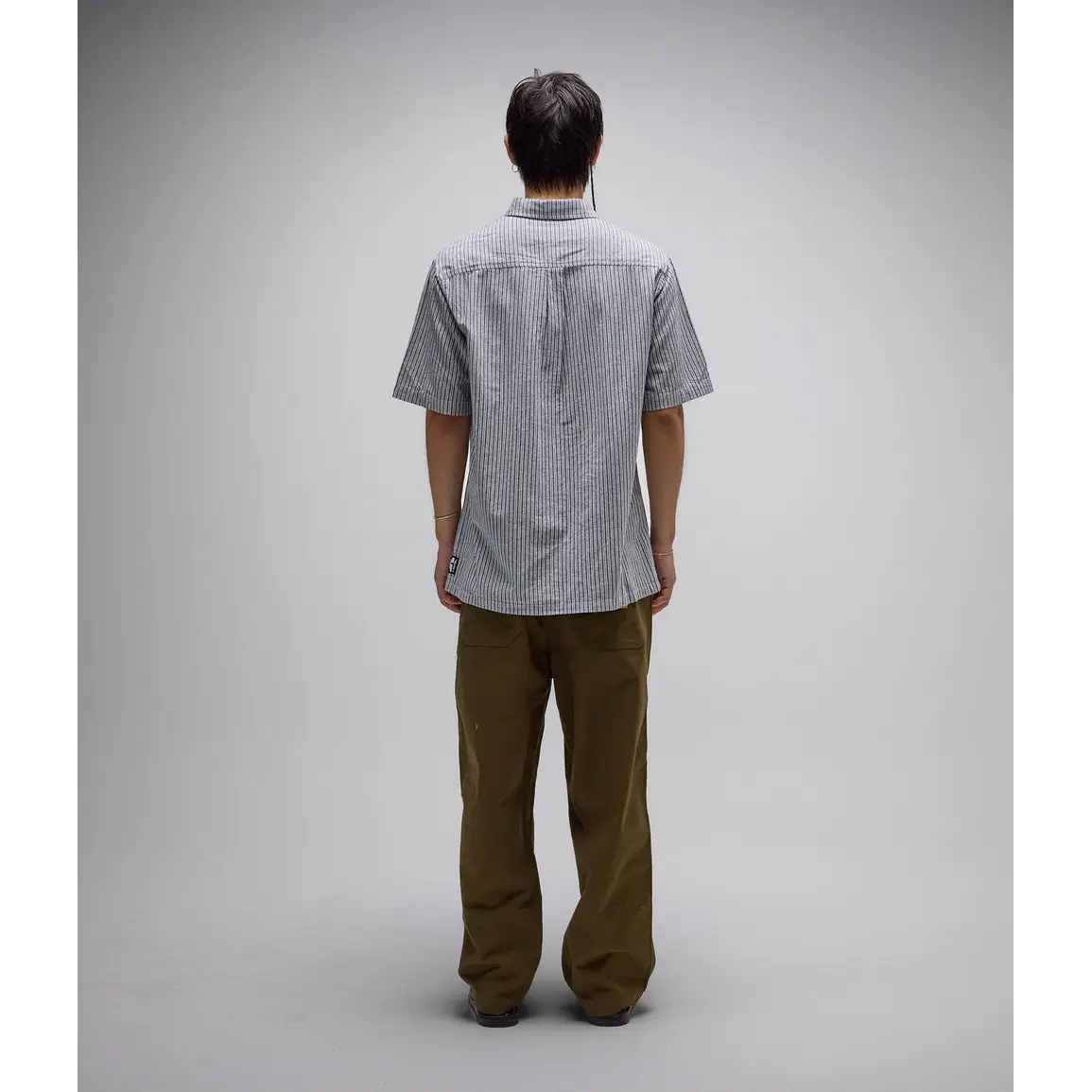 Former Reynolds Stripe Shirt - Bone / Navy