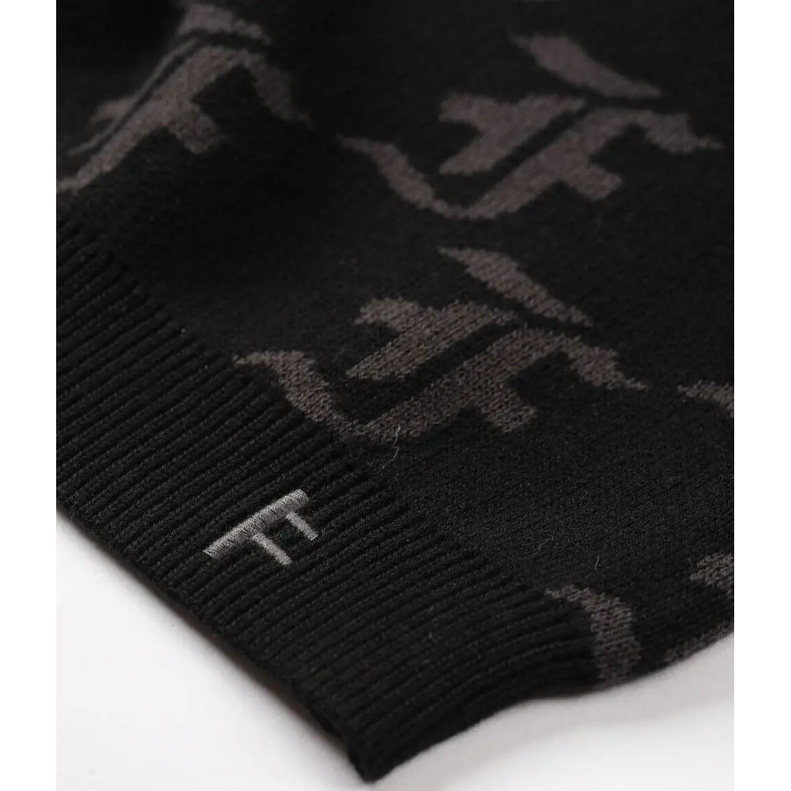 Former Synoptic Long Sleeve Polo Knit