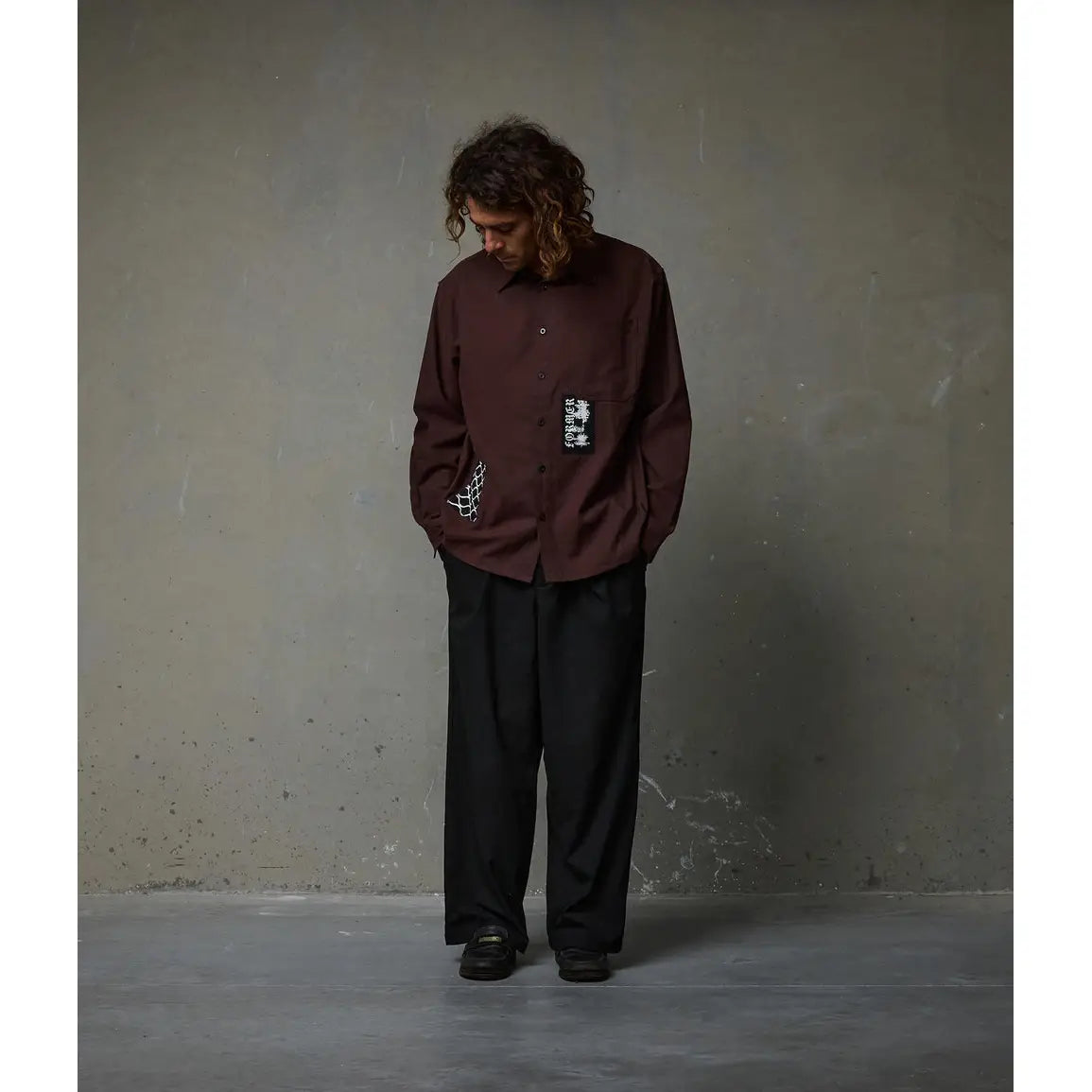 Former Vivian Engineered Shirt - Bark