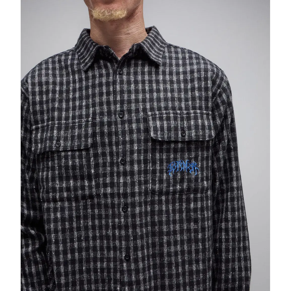 Former Vivian Flannel Shirt - Worn Black