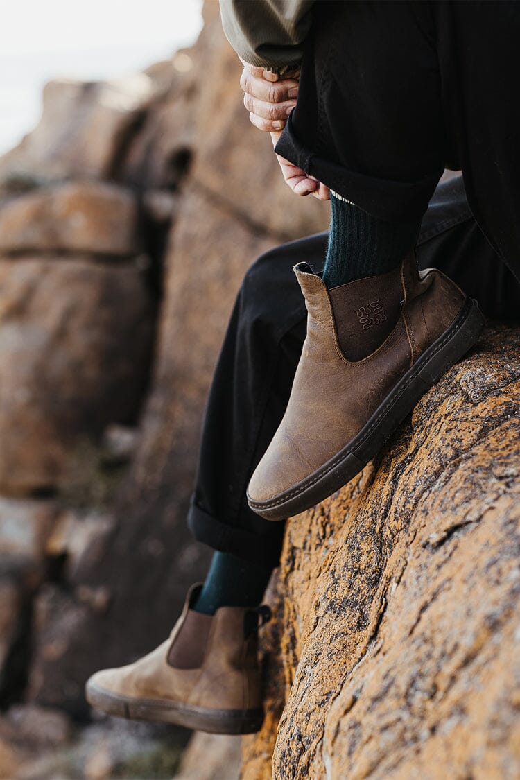 Globe Dover II Shoes - Dark Brown / Wasted Talent