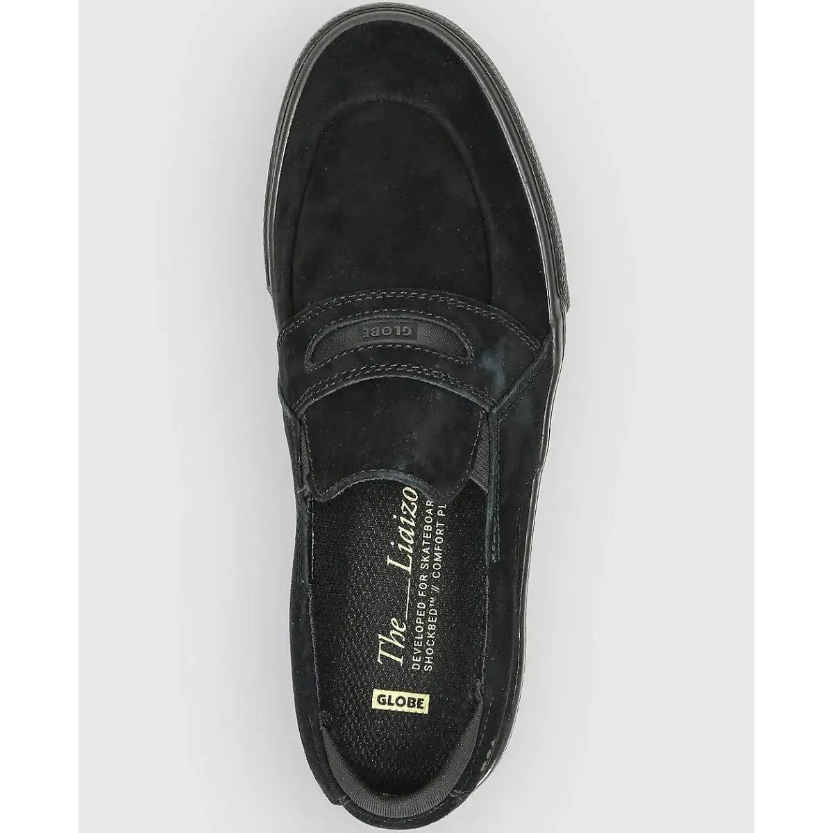 Globe Liaizon Skate Shoes - Black Suede