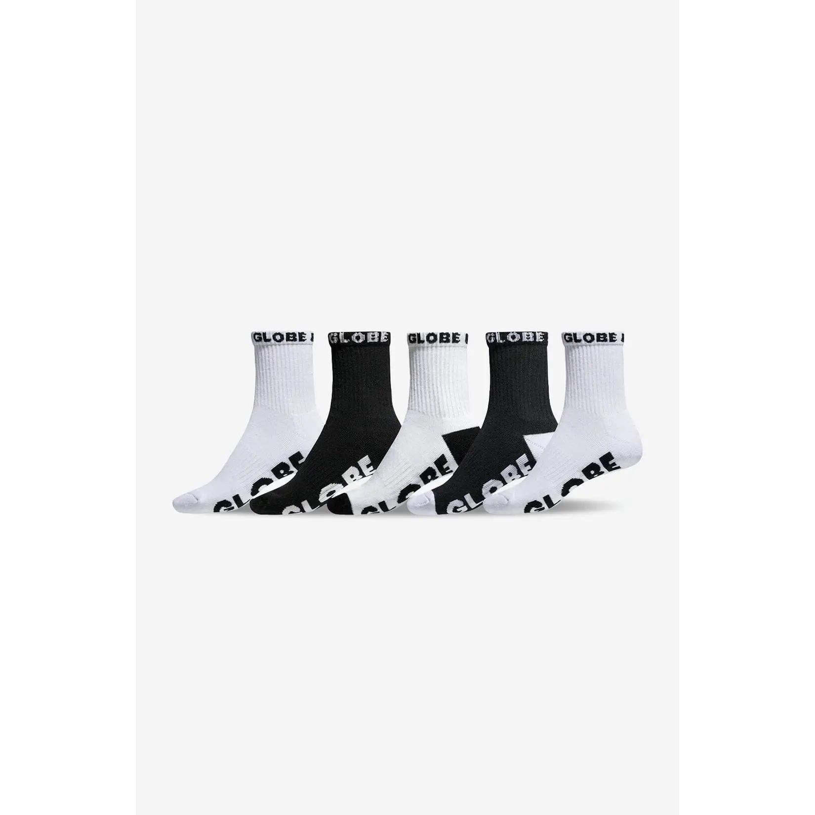Globe Quarter Youth Socks 5-Pack