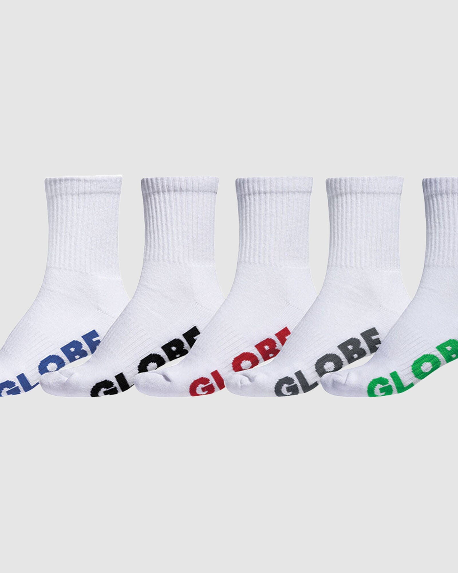Globe Stealth Crew Socks 5 Pack