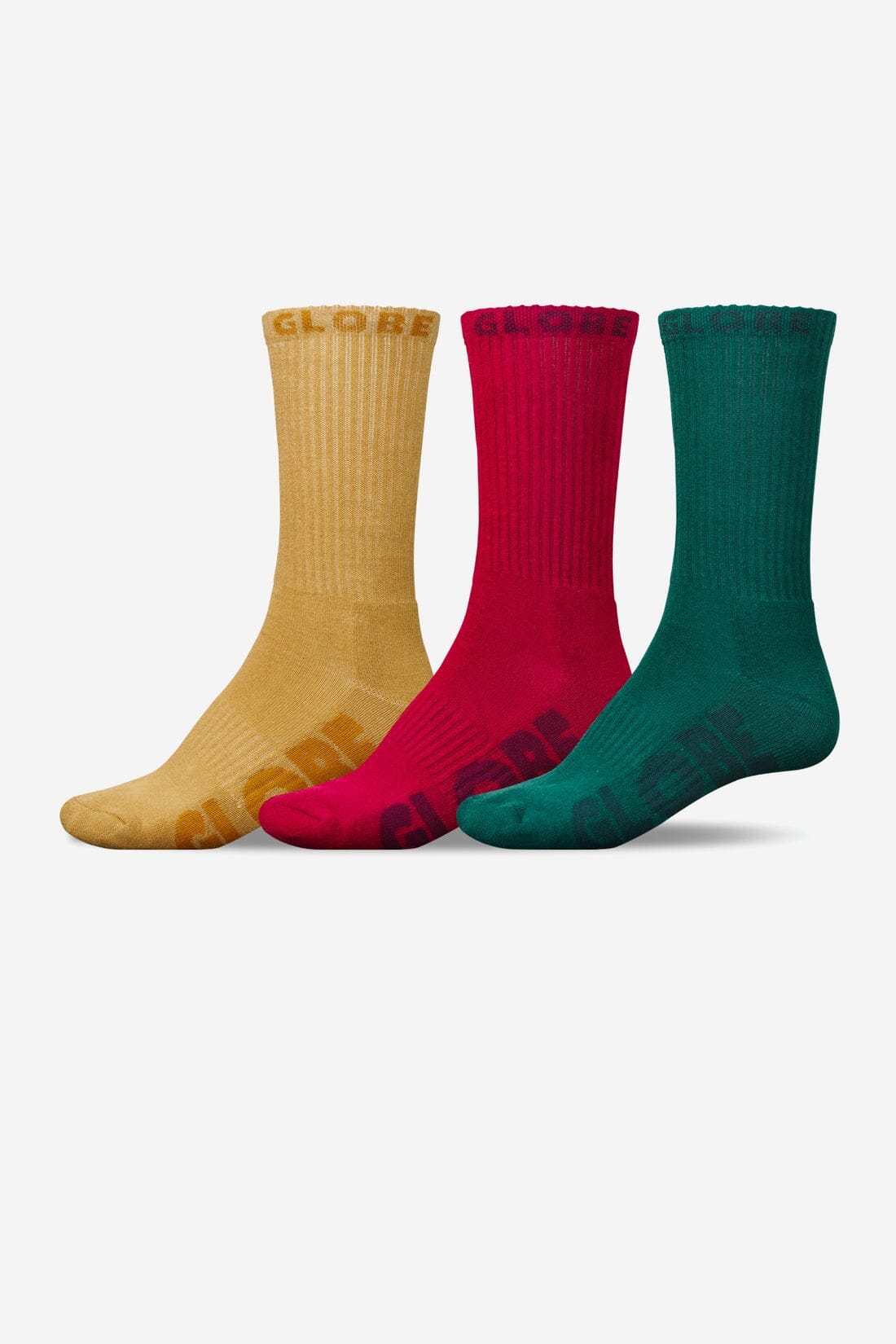 Globe Sustain Crew Socks 3-Pack