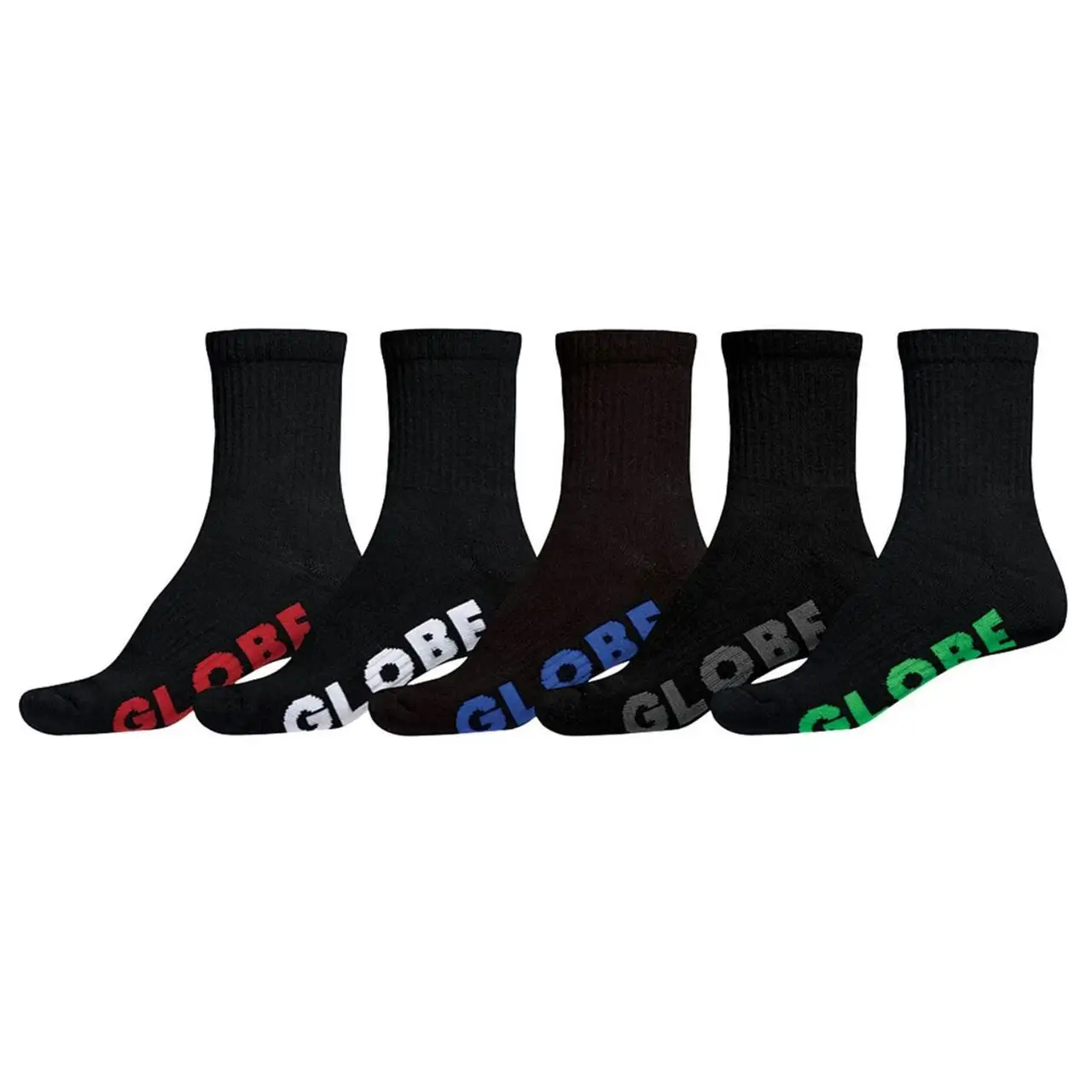 Globe Youth Stealth Crew Sock 5-Pack