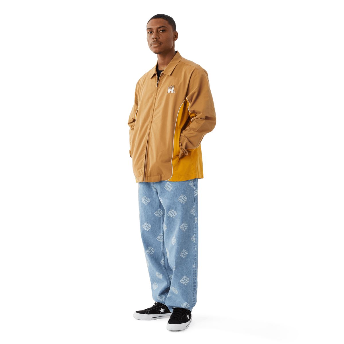 HUF Cromer Print Pant Blue