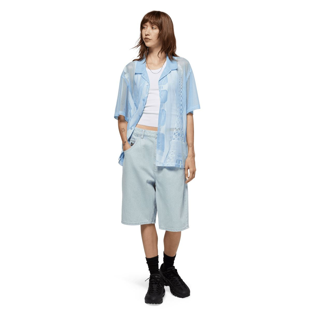 HUF Cromer Shorts - Light Blue