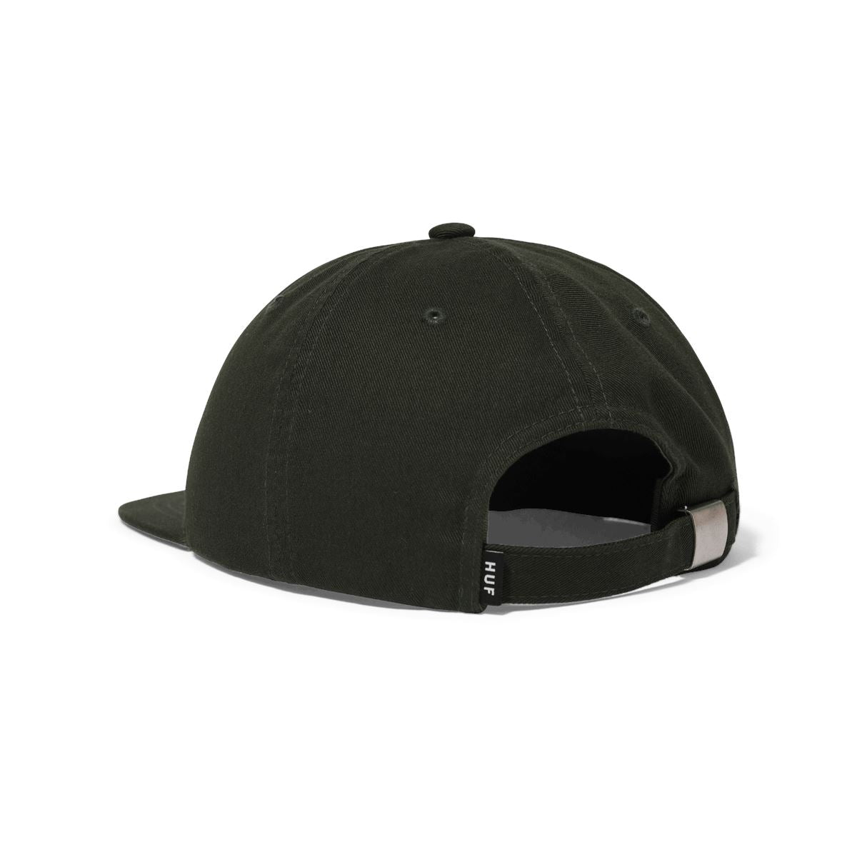 HUF Distressed Logo 5-Panel Strapback Hat