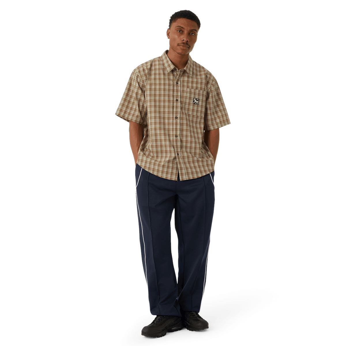 HUF H Star Plaid Shirt