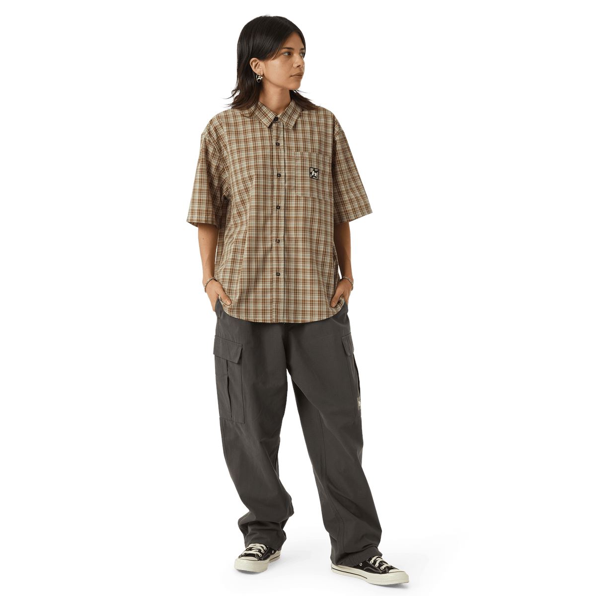 HUF H Star Plaid Shirt