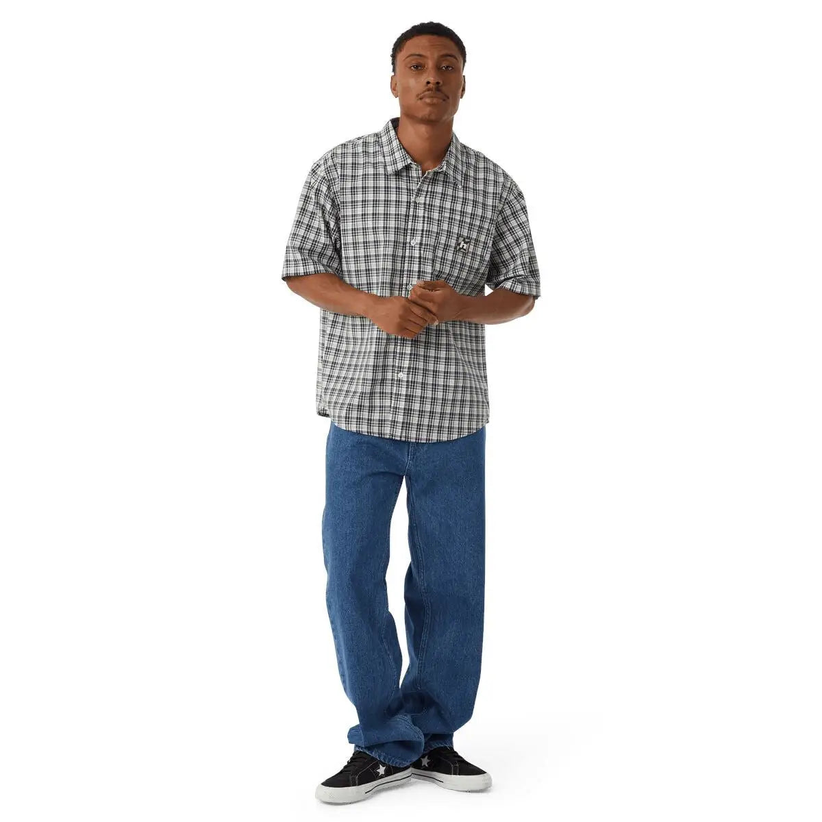 HUF H Star Plaid Shirt