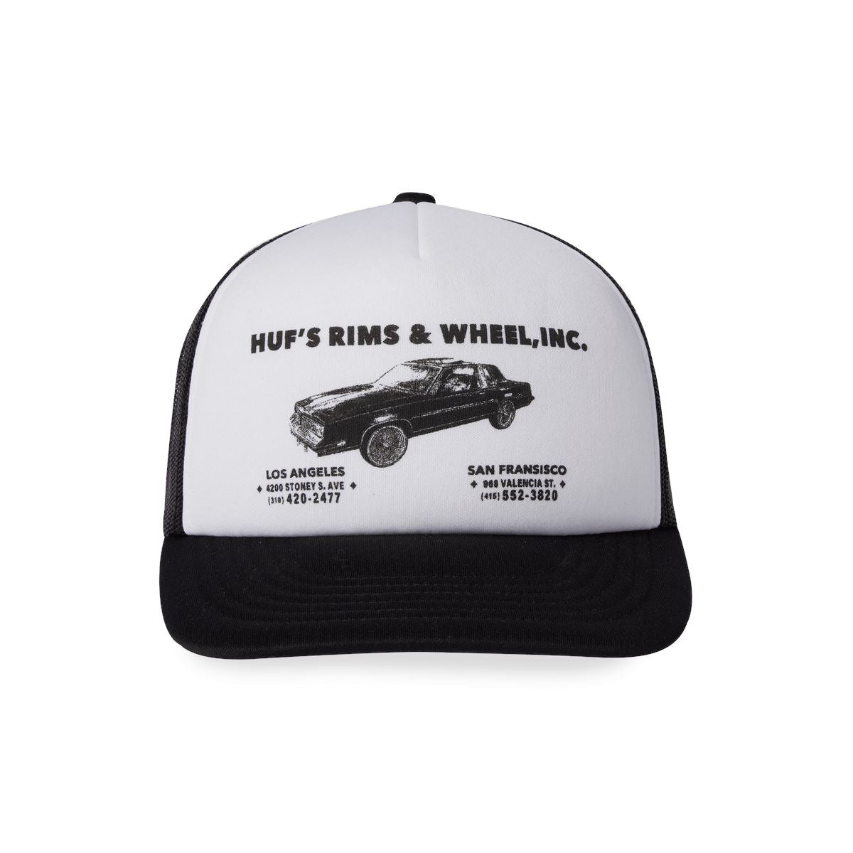 HUF Rim & Wheels Trucker Hat