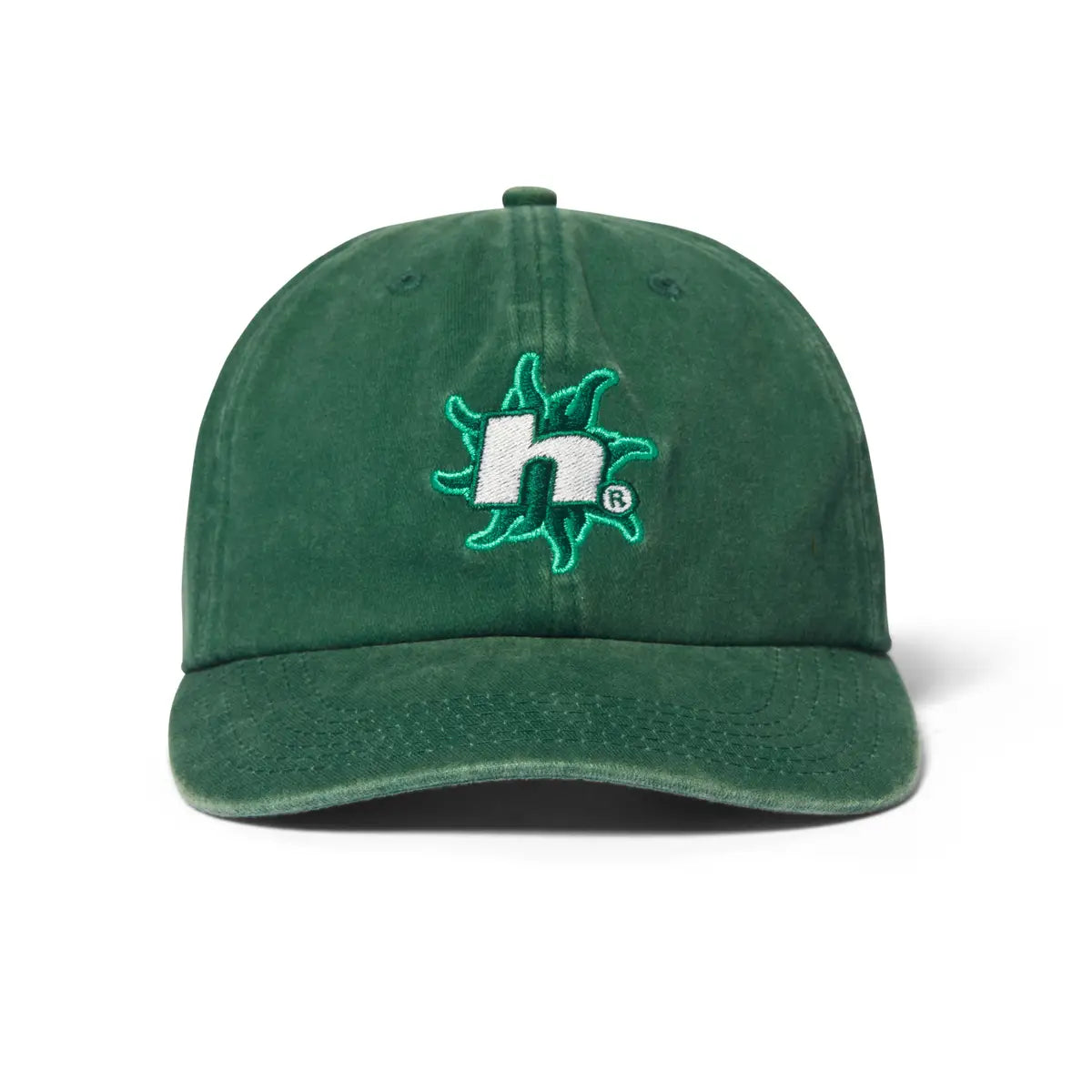 HUF Sol Denim 6 Panel Curved Visor Washed Hat