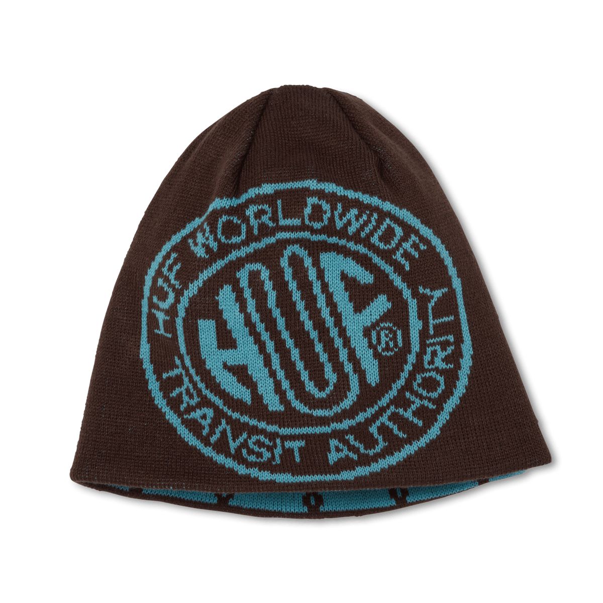 HUF Token Reversible Skull Beanie
