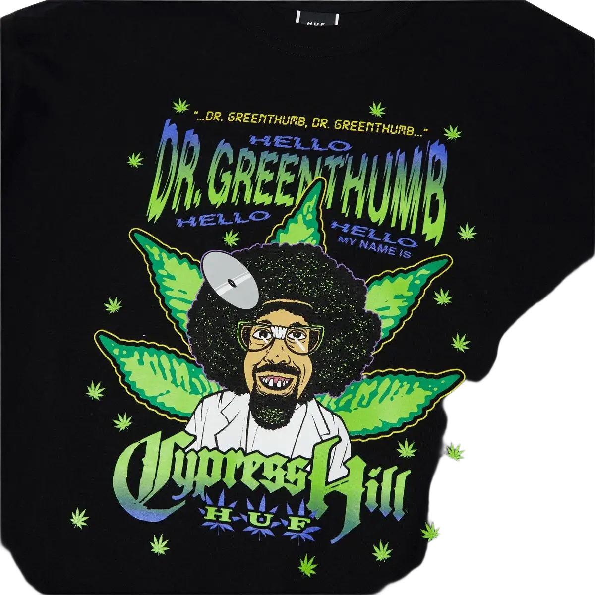 Huf x Cypress Hill Dr Greenthumb T-Shirt