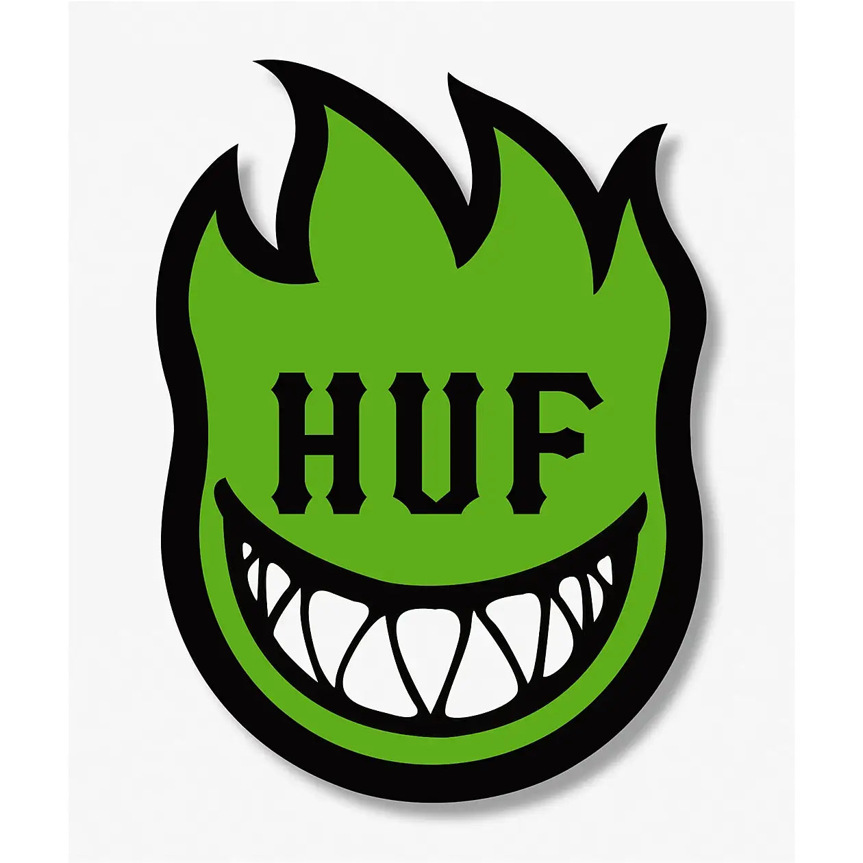 HUF x Spitfire XL Bighead Sticker - Green