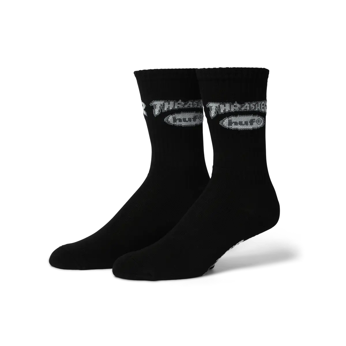HUF x Thrasher Logo Socks