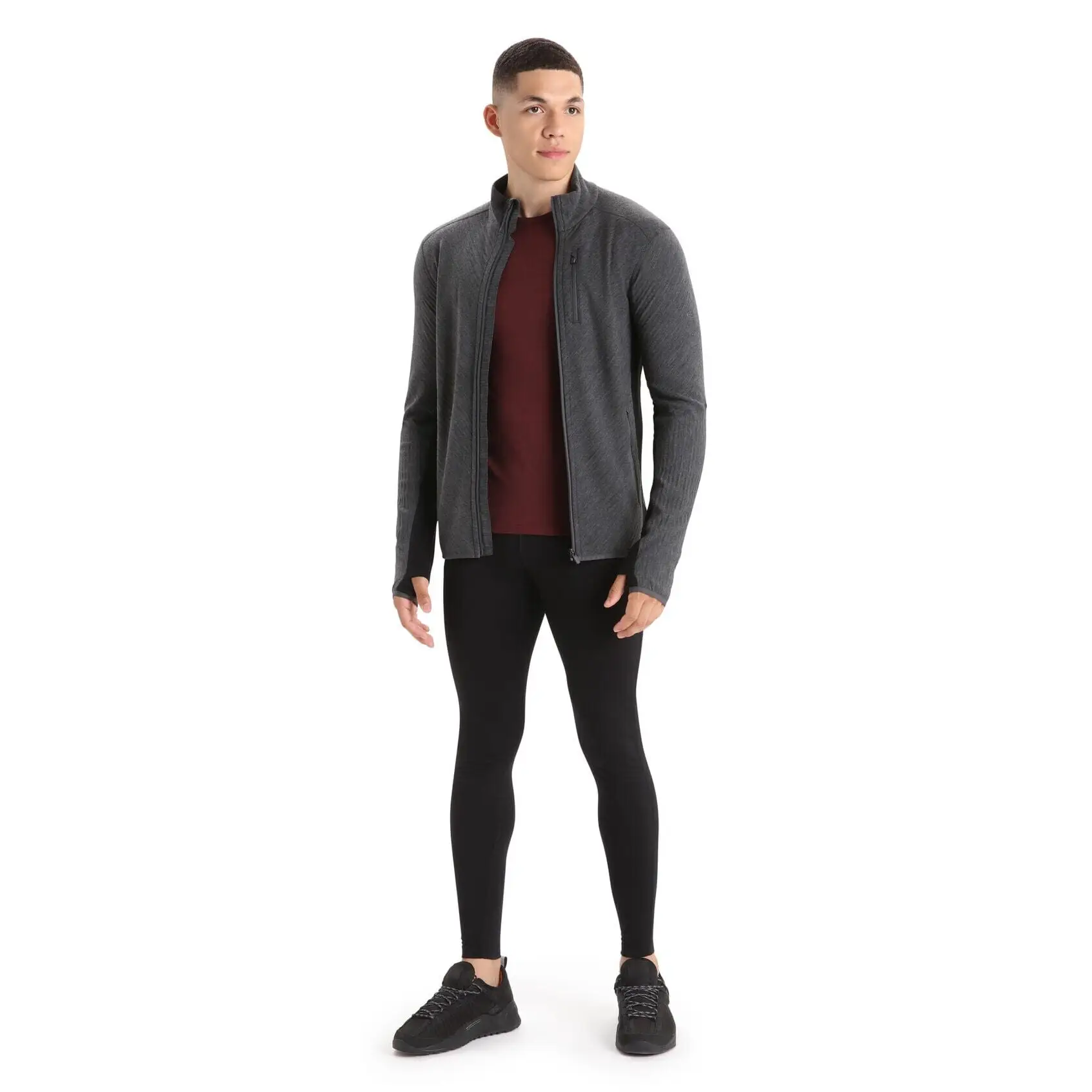 Icebreaker Descender Long Sleeve Zip 2024