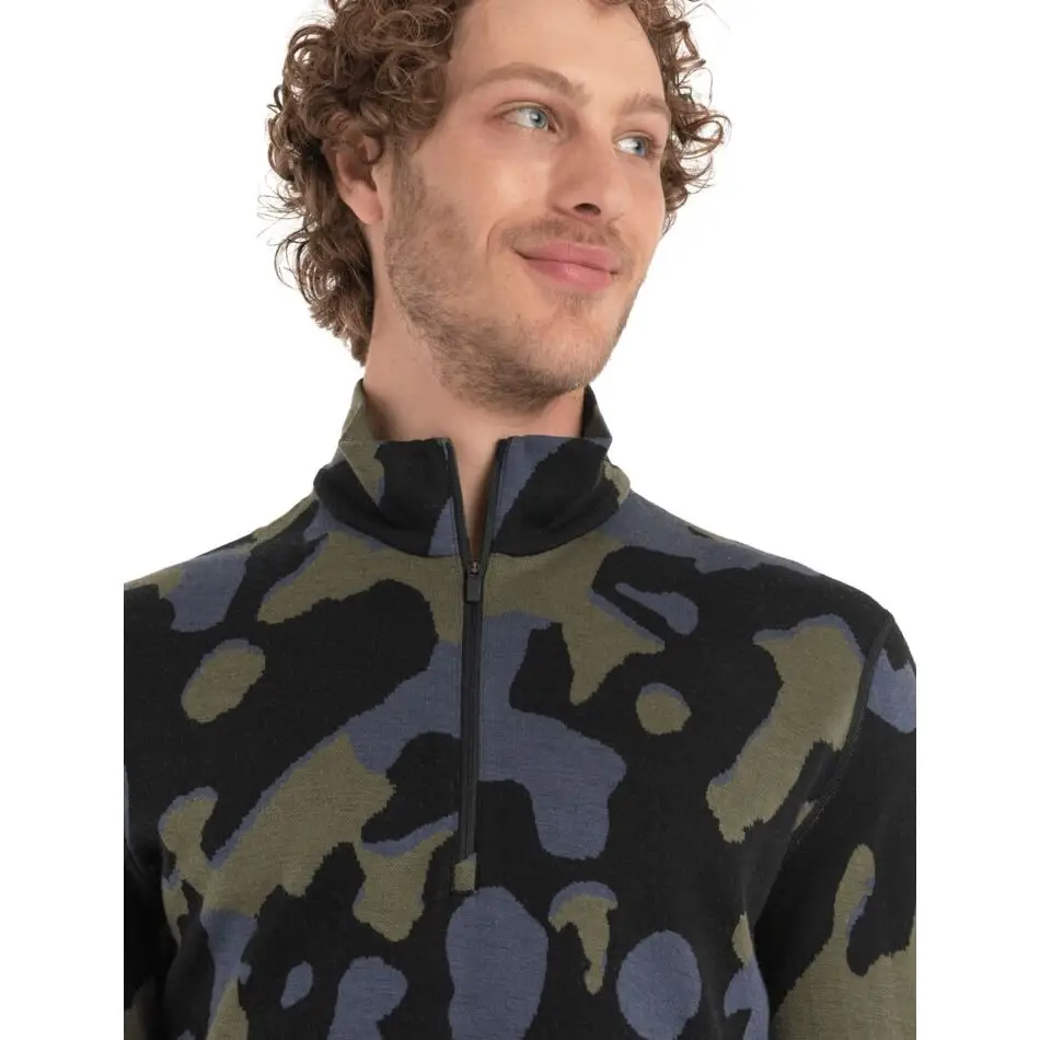 Icebreaker Merino 260 Vertex Long Sleeve Half Zip Natural Shades 2024