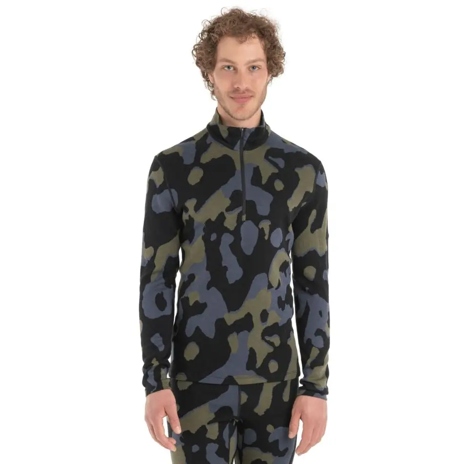 Icebreaker Merino 260 Vertex Long Sleeve Half Zip Natural Shades 2024