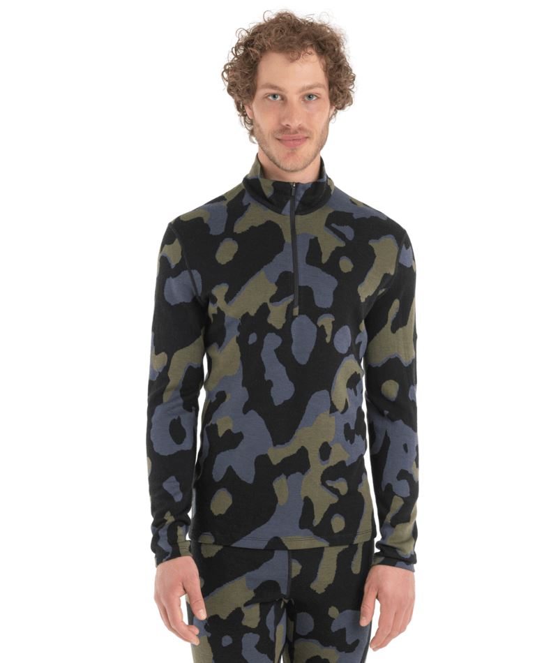 Icebreaker Merino 260 Vertex Long Sleeve Half Zip Natural Shades 2024