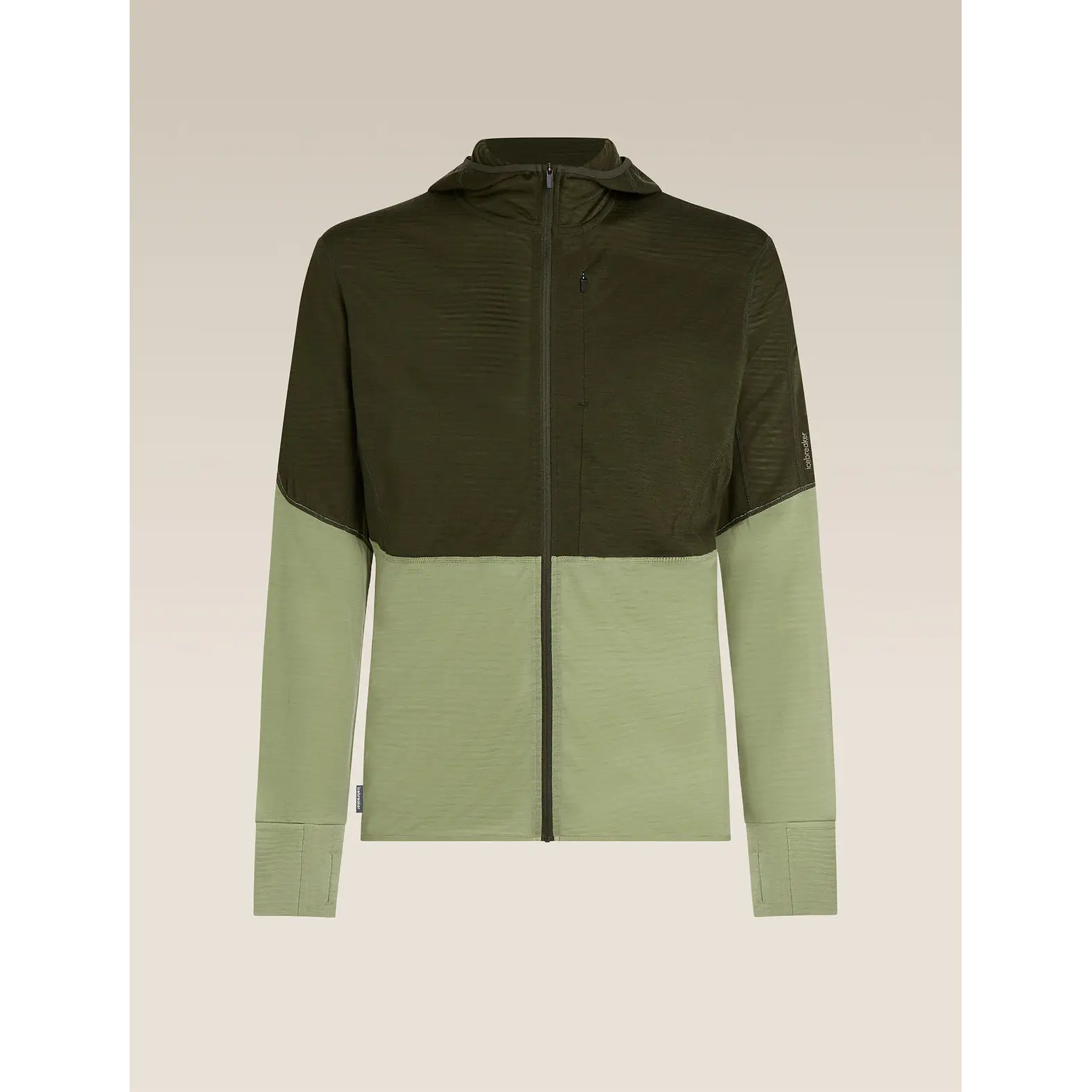 Icebreaker Merino Blend 200 RealFleece Descender Long Sleeve Zip Hoodie