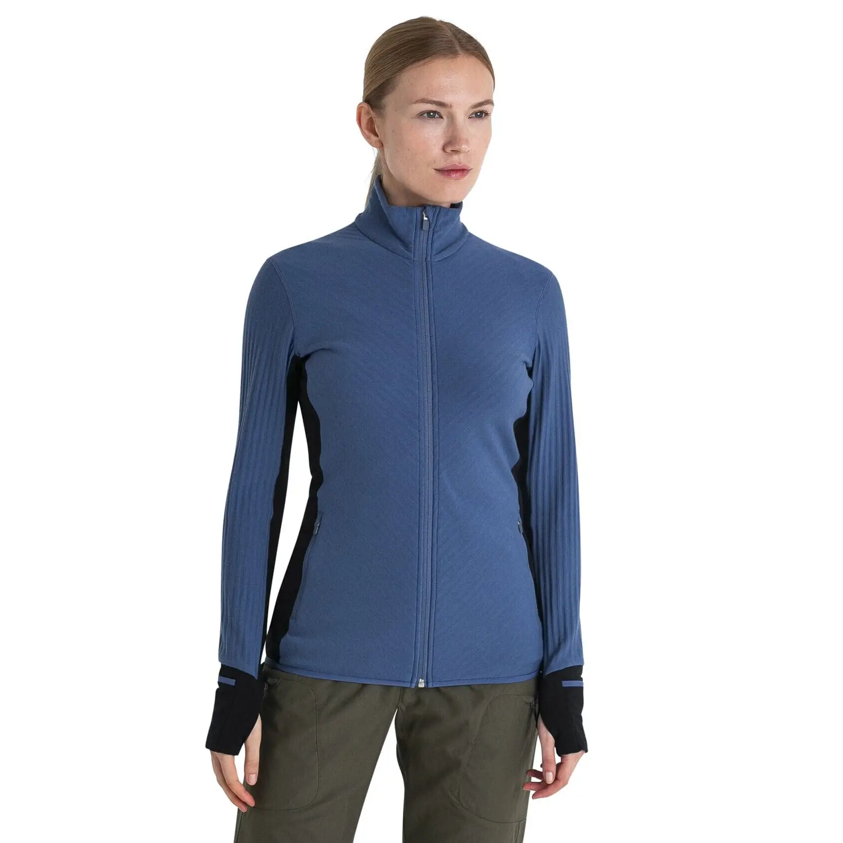 Icebreaker Womens Descender Long Sleeve Zip Jacket 2024