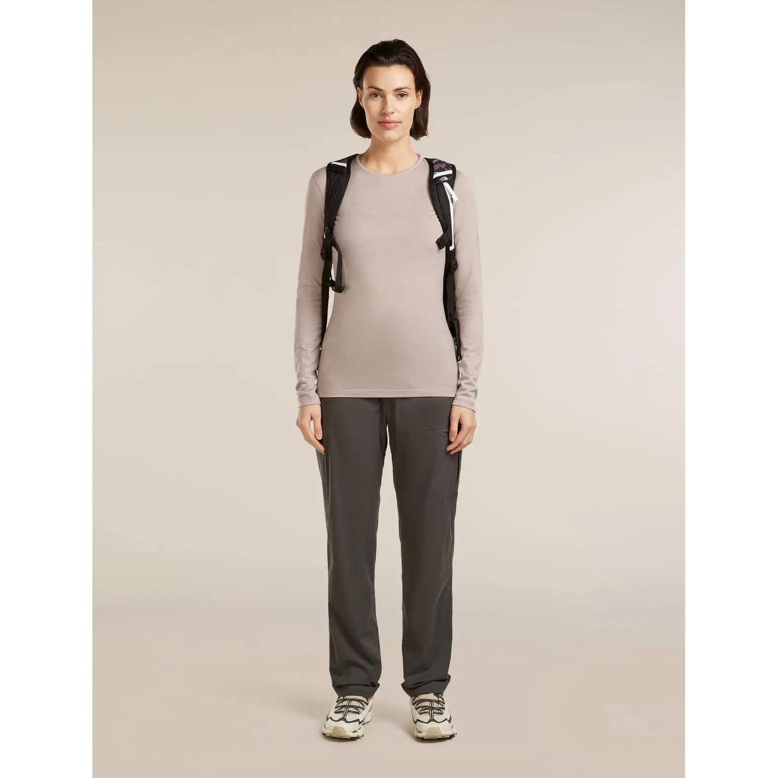 Icebreaker Womens Merino 200 Oasis Long Sleeve Crew