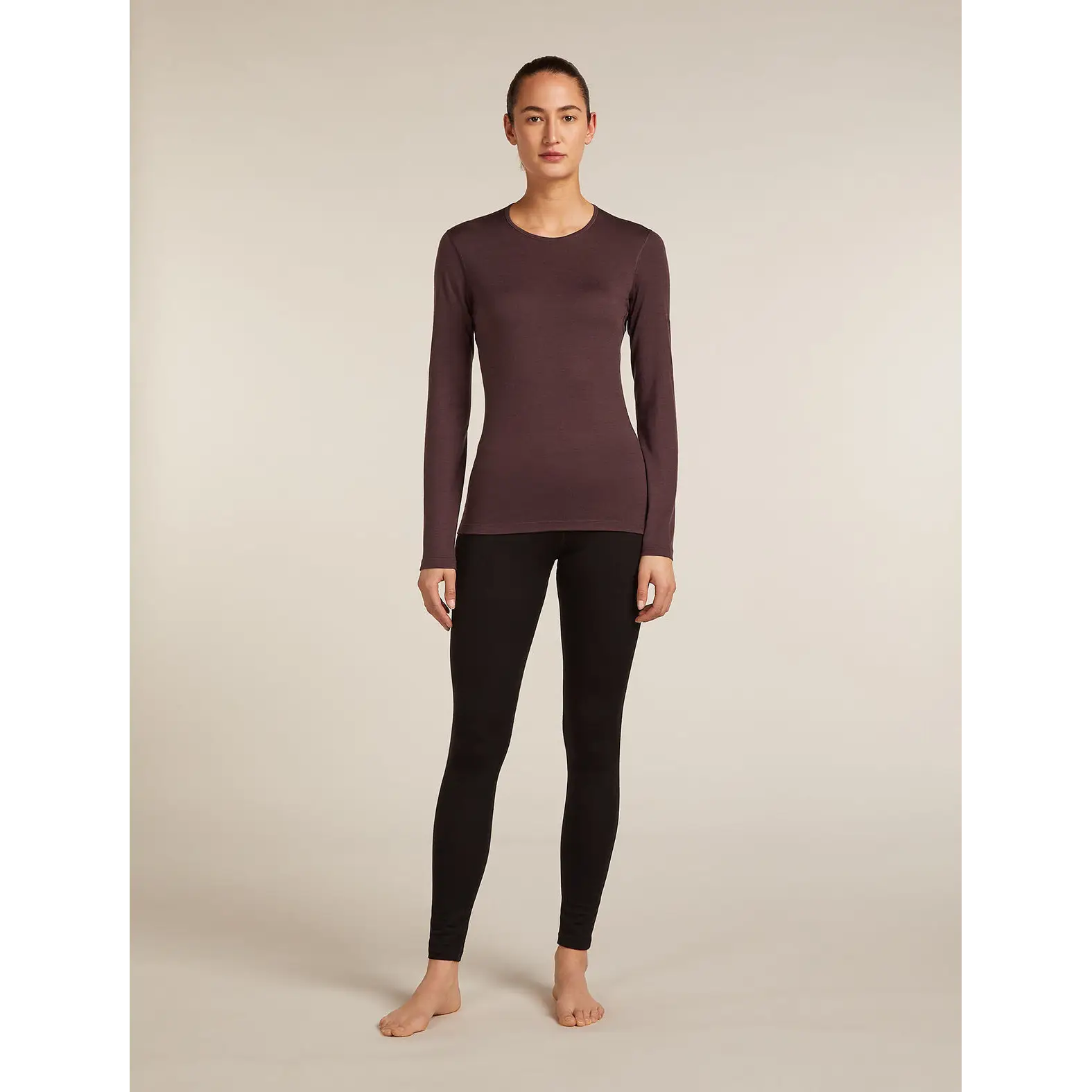 Icebreaker Womens Merino 200 Oasis Long Sleeve Crew