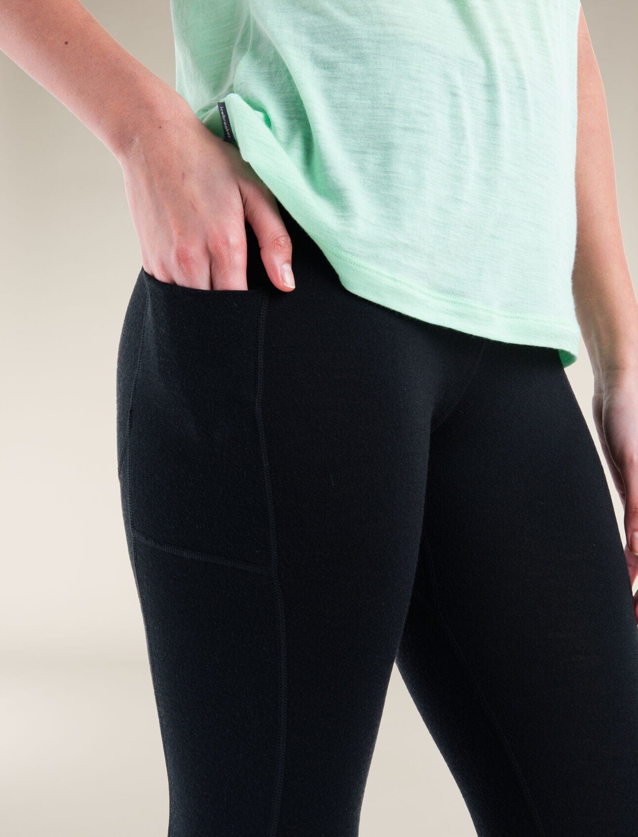 Icebreaker Womens Merino 260 Fastray II 25" High Rise Tights