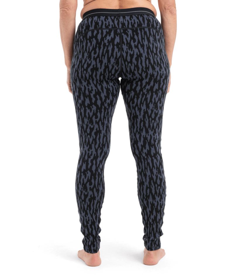 Icebreaker Womens Merino 260 Vertex Leggings Glacial Flow 2024