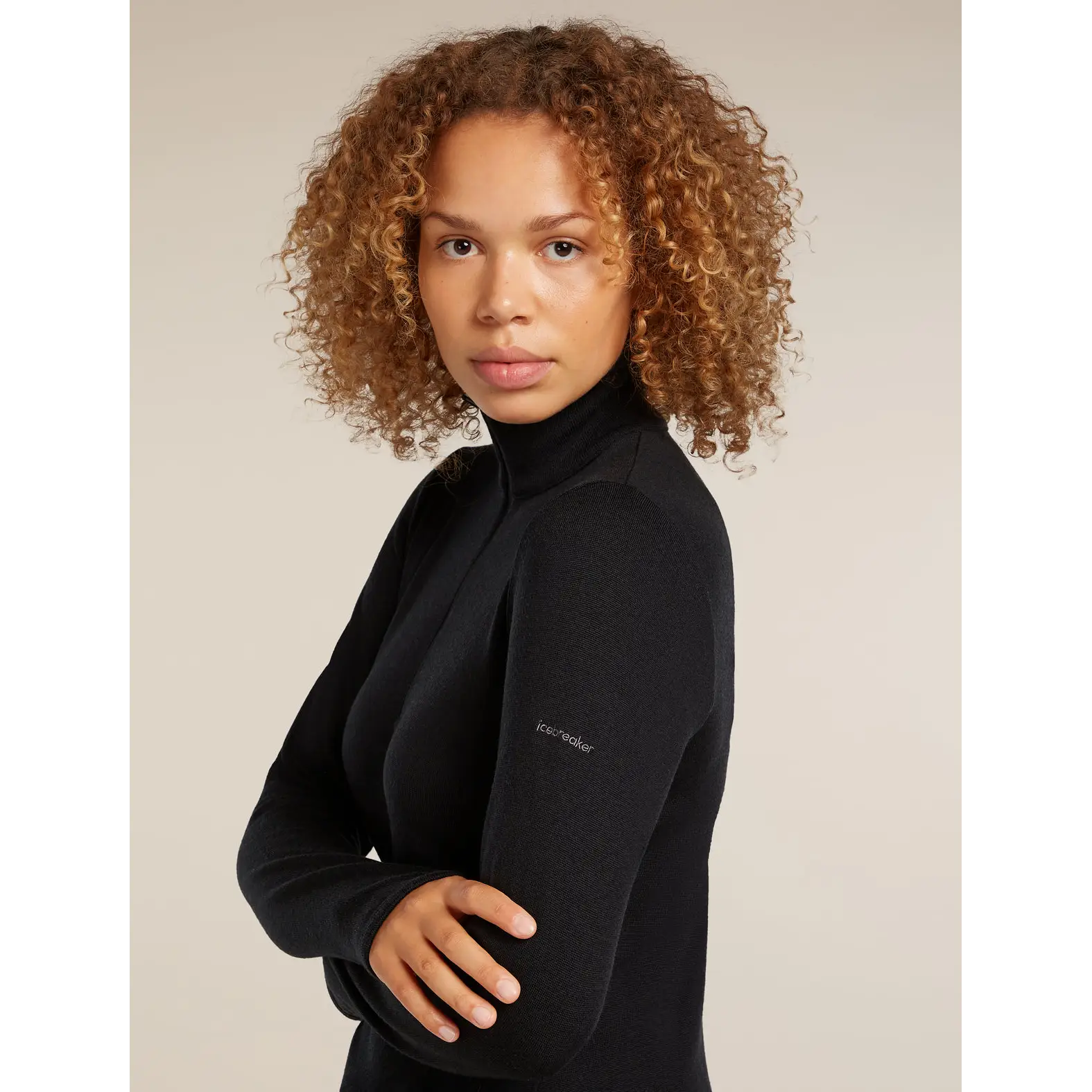 Icebreaker Womens Merino 300 Original Long Sleeve Half Zip Top