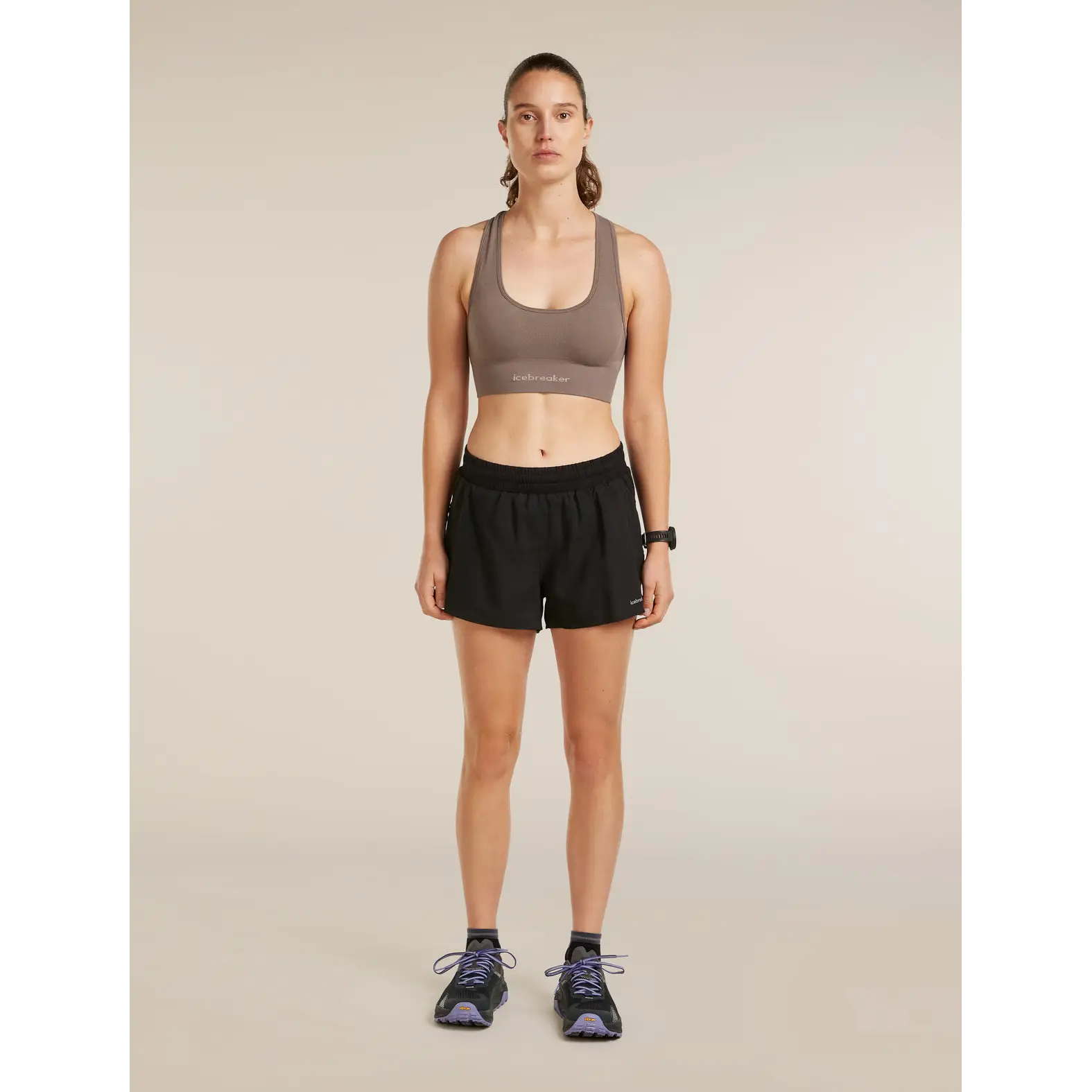 Icebreaker Womens Merino Blend 260 Zoneknit Seamless Bra
