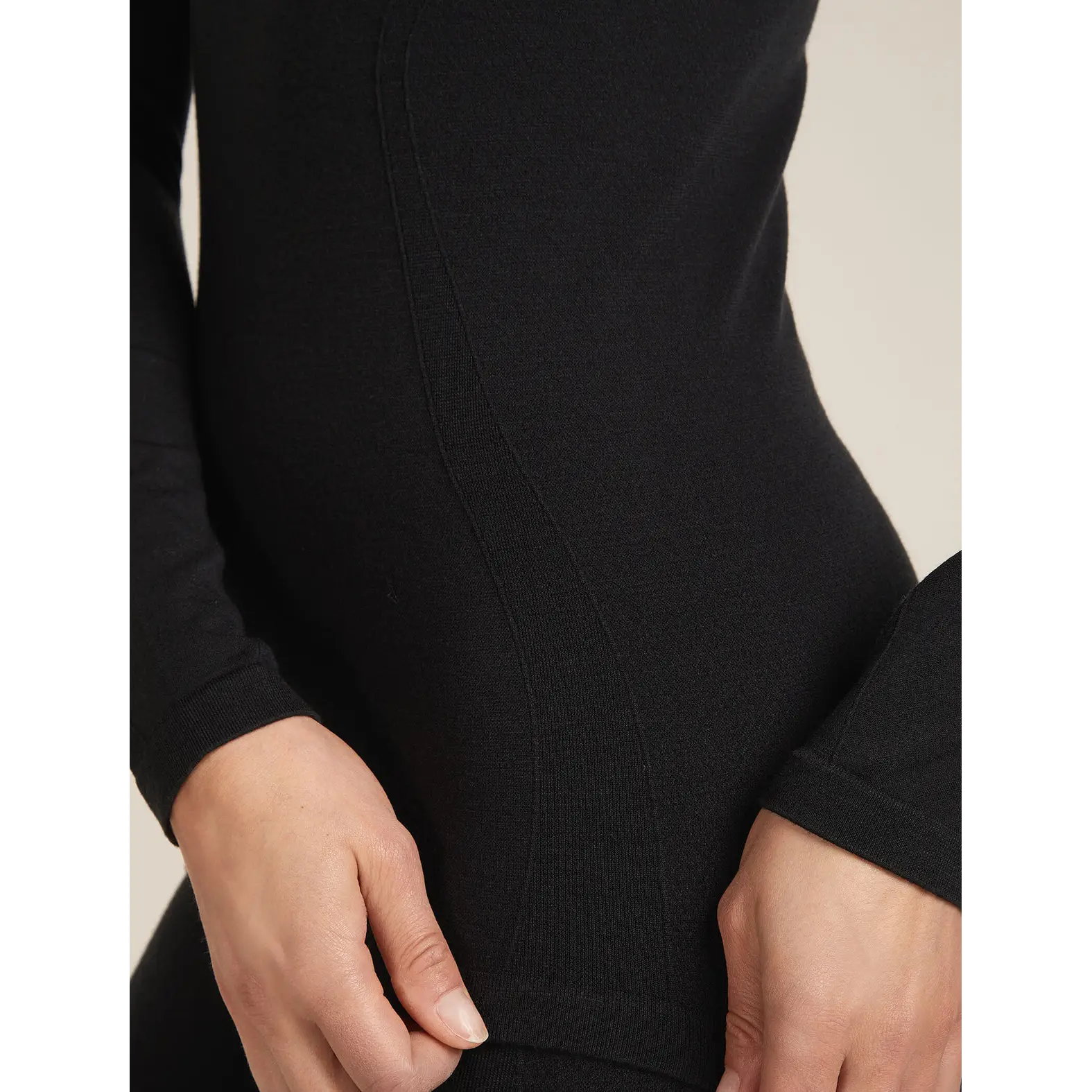 Icebreaker Womens Merino Blend 260 Zoneknit Seamless Long Sleeve Crew