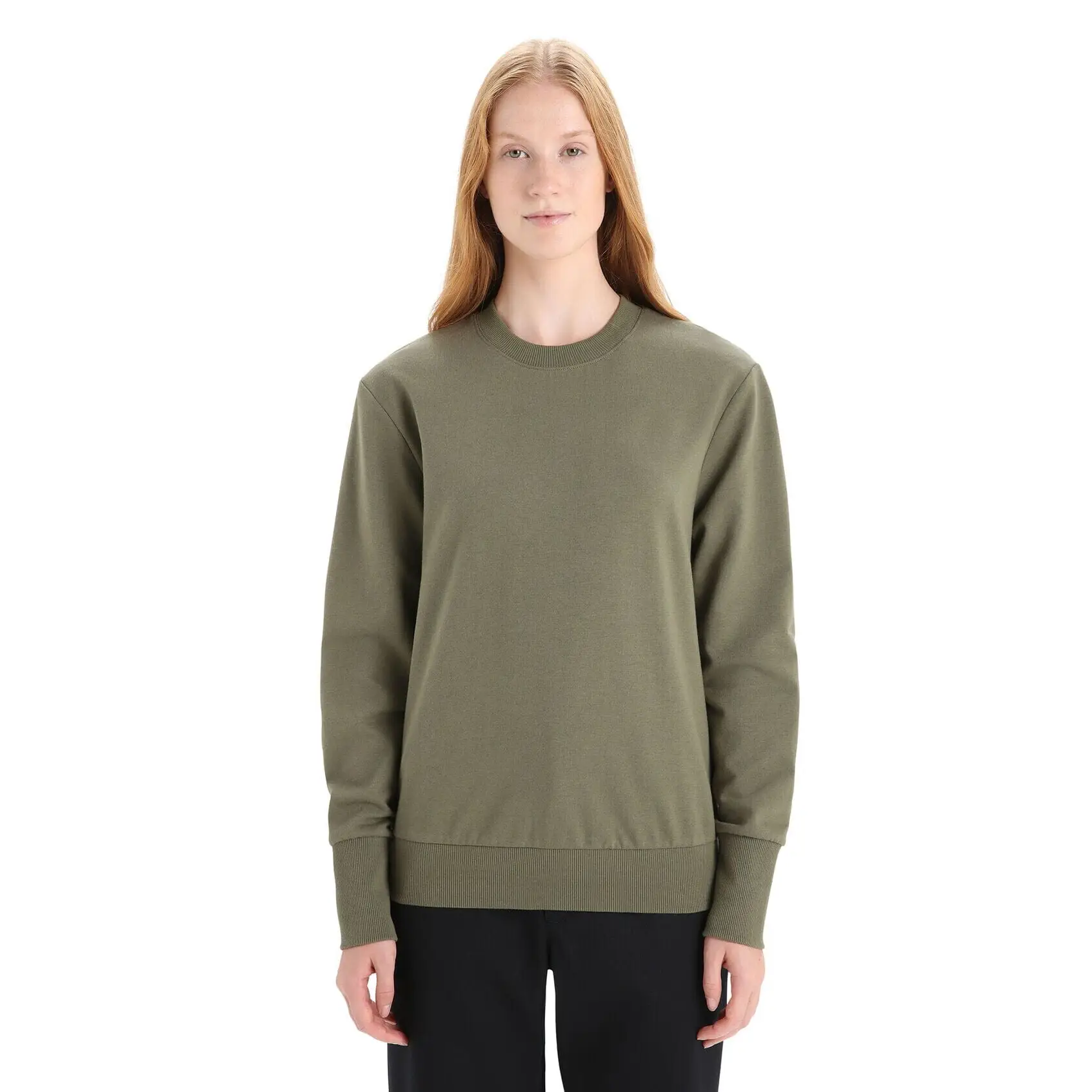 Icebreaker Womens Merino Central II Long Sleeve Sweatshirt