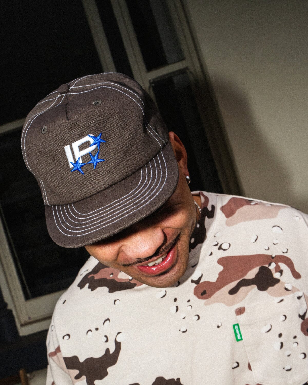 ICHPIG Capital Snapback Hat - Dark Brown