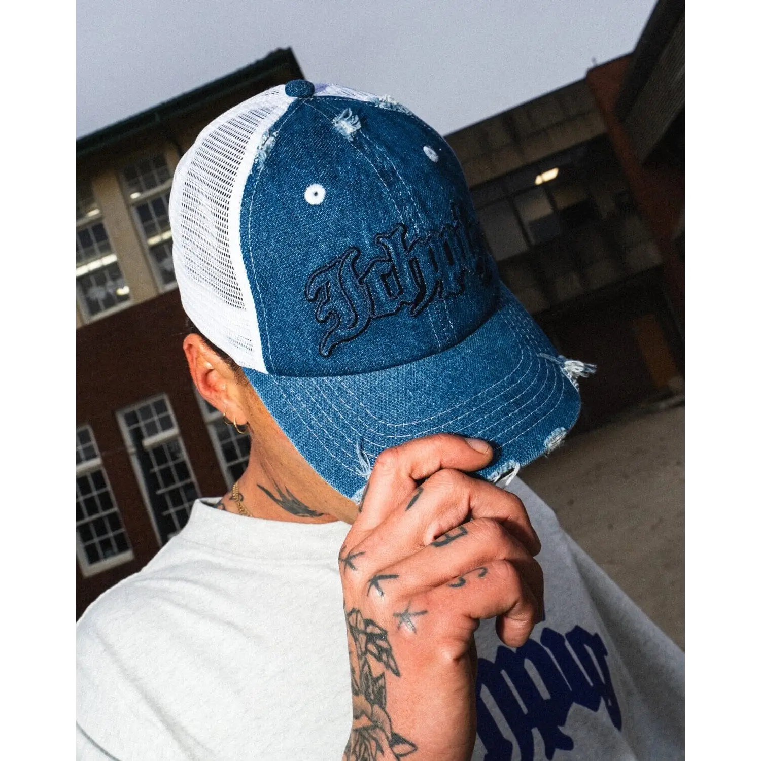 ICHPIG Legions Trucker Hat - Indigo