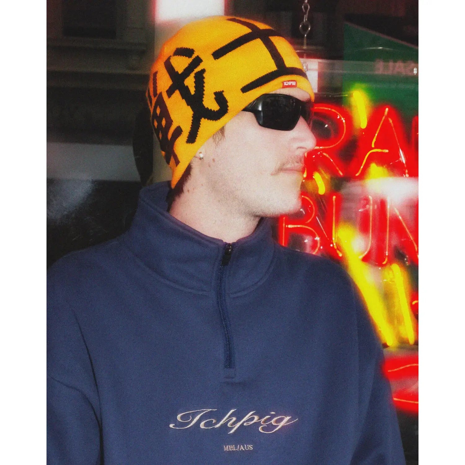 ICHPIG Warrior Reversible Skully Beanie